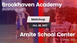 Matchup: Brookhaven Academy vs. Amite School Center 2017