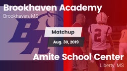 Matchup: Brookhaven Academy vs. Amite School Center 2019