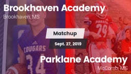 Matchup: Brookhaven Academy vs. Parklane Academy  2019