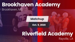 Matchup: Brookhaven Academy vs. Riverfield Academy  2020