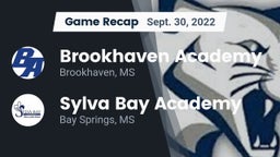 Recap: Brookhaven Academy  vs. Sylva Bay Academy  2022