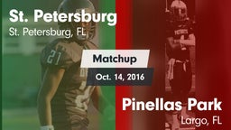 Matchup: St. Petersburg vs. Pinellas Park  2016