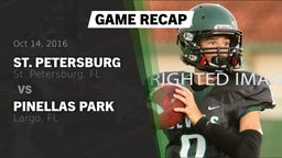 Recap: St. Petersburg  vs. Pinellas Park  2016
