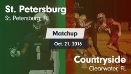 Matchup: St. Petersburg vs. Countryside  2016