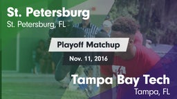 Matchup: St. Petersburg vs. Tampa Bay Tech  2016