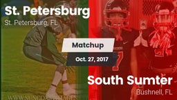 Matchup: St. Petersburg vs. South Sumter  2017