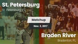 Matchup: St. Petersburg vs. Braden River  2017