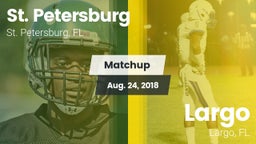 Matchup: St. Petersburg vs. Largo  2018