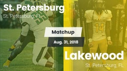Matchup: St. Petersburg vs. Lakewood  2018