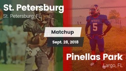 Matchup: St. Petersburg vs. Pinellas Park  2018