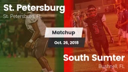 Matchup: St. Petersburg vs. South Sumter  2018