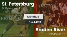 Matchup: St. Petersburg vs. Braden River  2018