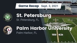 Recap: St. Petersburg  vs. Palm Harbor University  2021