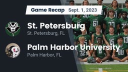 Recap: St. Petersburg  vs. Palm Harbor University  2023