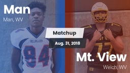 Matchup: Man vs. Mt. View  2018