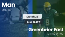 Matchup: Man vs. Greenbrier East  2019