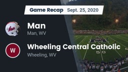 Recap: Man  vs. Wheeling Central Catholic  2020