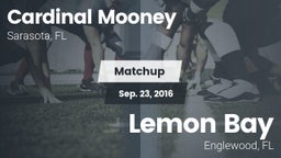 Matchup: Cardinal Mooney vs. Lemon Bay  2016