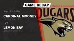 Recap: Cardinal Mooney  vs. Lemon Bay  2016