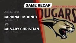 Recap: Cardinal Mooney  vs. Calvary Christian  2016