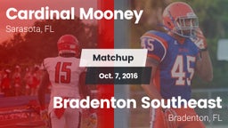 Matchup: Cardinal Mooney vs. Bradenton Southeast 2016