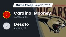Recap: Cardinal Mooney  vs. Desoto  2017