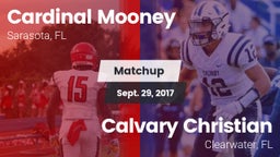 Matchup: Cardinal Mooney vs. Calvary Christian  2017