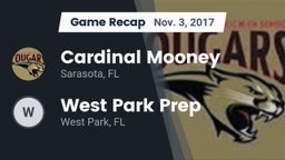 Recap: Cardinal Mooney  vs. West Park Prep 2017