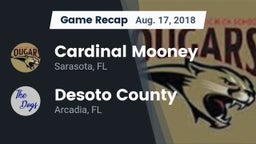 Recap: Cardinal Mooney  vs. Desoto County  2018