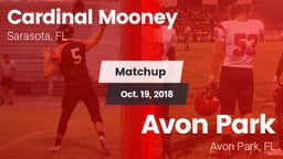 Matchup: Cardinal Mooney vs. Avon Park  2018