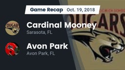 Recap: Cardinal Mooney  vs. Avon Park  2018