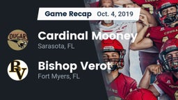 Recap: Cardinal Mooney  vs. Bishop Verot  2019