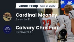 Recap: Cardinal Mooney  vs. Calvary Christian  2020