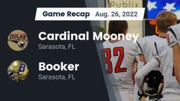Recap: Cardinal Mooney  vs. Booker  2022