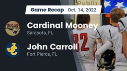 Recap: Cardinal Mooney  vs. John Carroll  2022