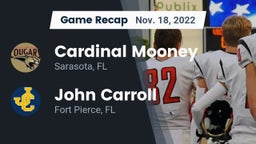 Recap: Cardinal Mooney  vs. John Carroll  2022