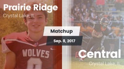 Matchup: Prairie Ridge vs. Central  2017