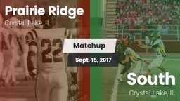 Matchup: Prairie Ridge vs. South  2017