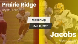 Matchup: Prairie Ridge vs. Jacobs  2017