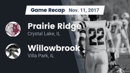 Recap: Prairie Ridge  vs. Willowbrook  2017