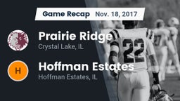 Recap: Prairie Ridge  vs. Hoffman Estates  2017