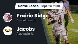 Recap: Prairie Ridge  vs. Jacobs  2018