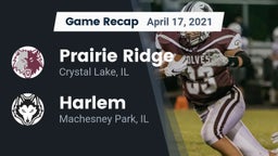 Recap: Prairie Ridge  vs. Harlem  2021