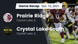 Recap: Prairie Ridge  vs. Crystal Lake South  2021