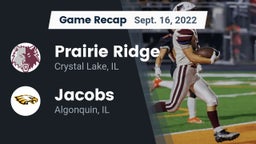 Recap: Prairie Ridge  vs. Jacobs  2022