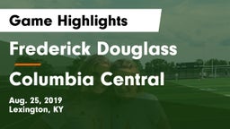 Frederick Douglass vs Columbia Central Game Highlights - Aug. 25, 2019