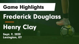 Frederick Douglass vs Henry Clay Game Highlights - Sept. 9, 2020