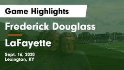 Frederick Douglass vs LaFayette Game Highlights - Sept. 16, 2020