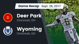 Recap: Deer Park  vs. Wyoming  2017