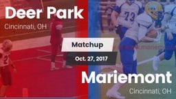 Matchup: Deer Park High vs. Mariemont  2017